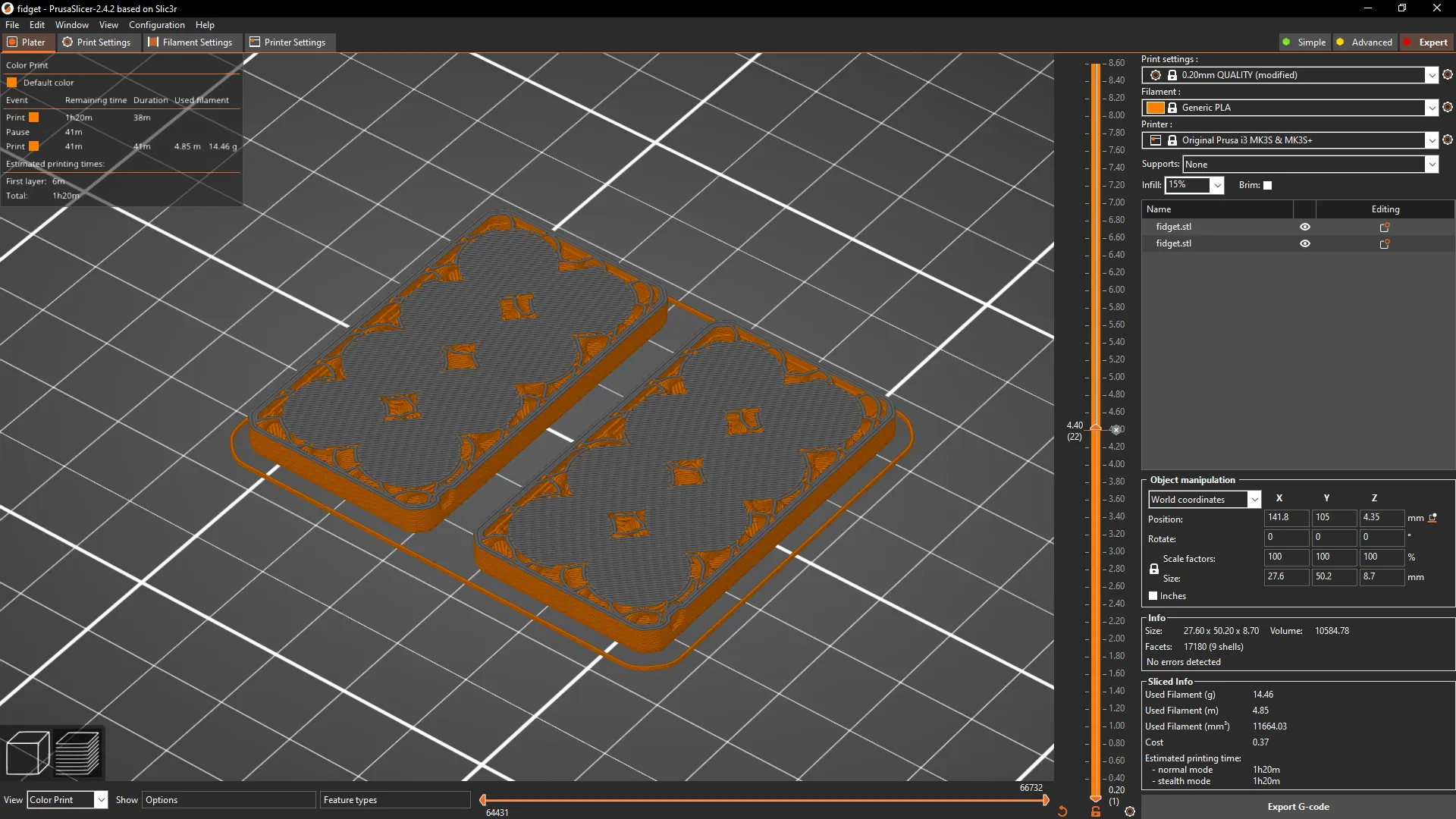 Đồ chơi xoay từ tính độc đáo với nam châm 2x8