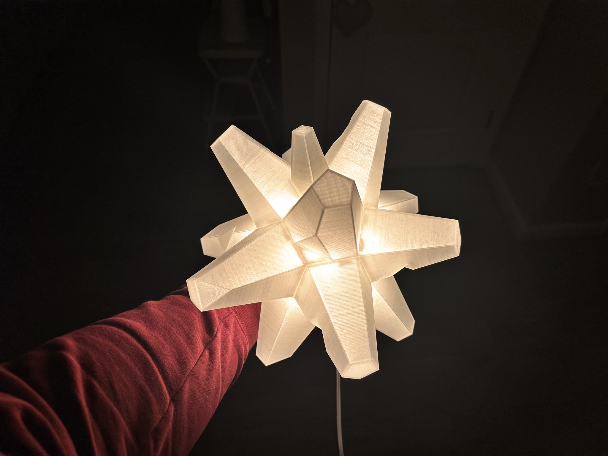 Đèn bàn hình mảnh sao trong Legend of Zelda