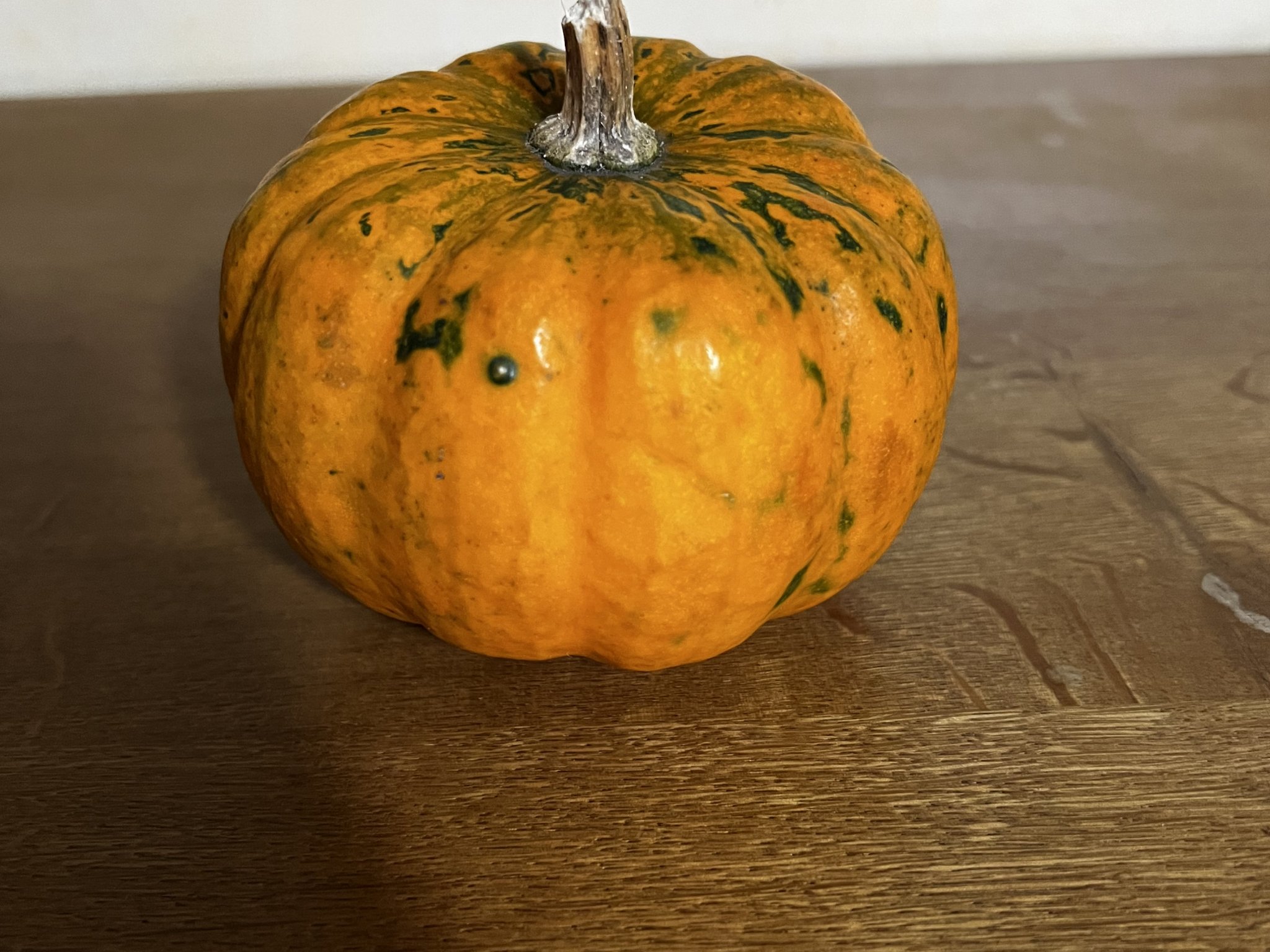 Quả bí ngô thật quét 3D bằng máy RevoPoint