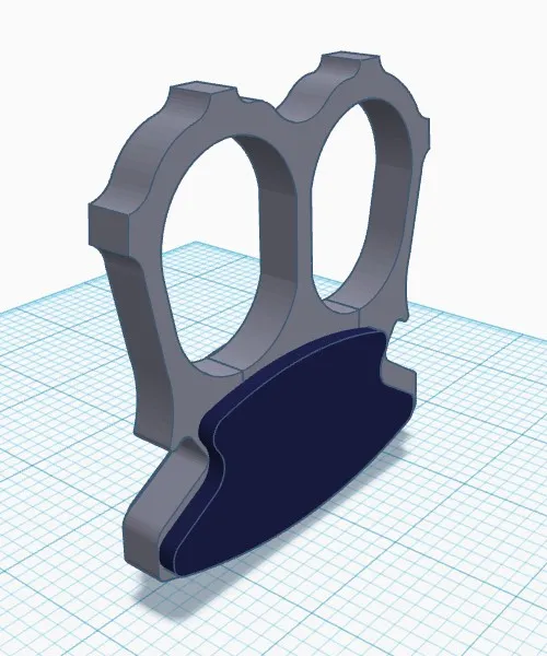 Găng tay huấn luyện 2 ngón tay 02