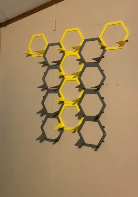 Giá đỡ hiển thị Funko Pop treo tường hình lục giác