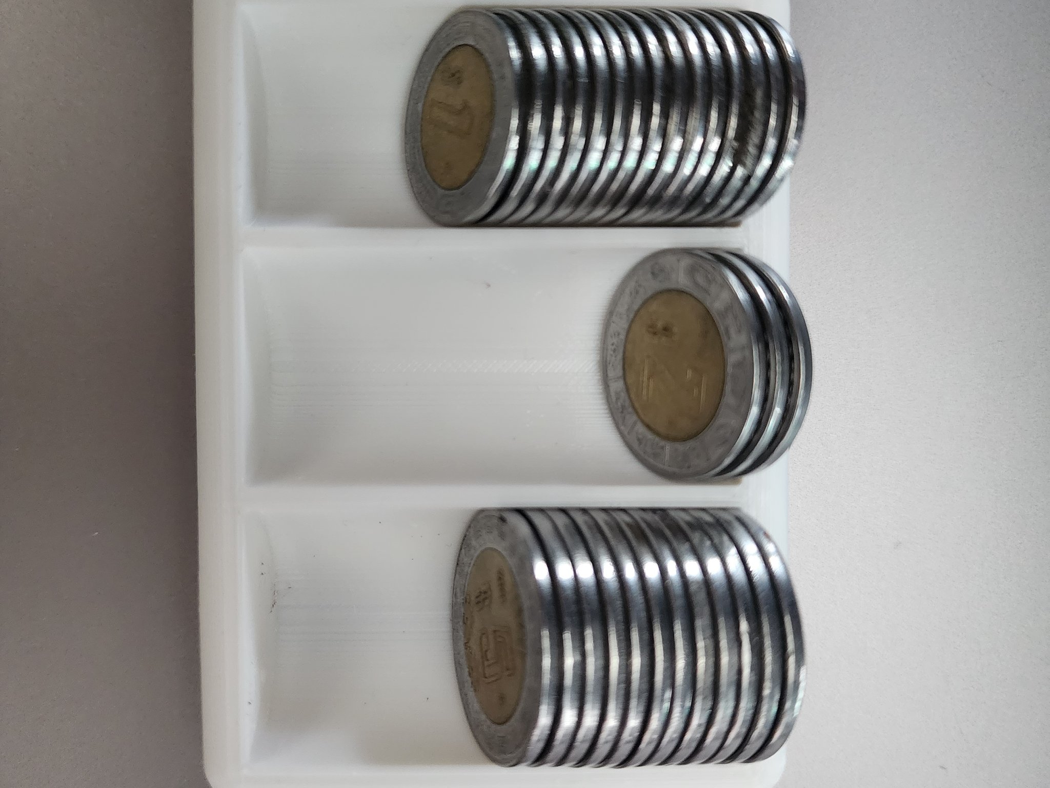 Giá đỡ tổ chức tiền xu $1, $2, $5 pesos Mexico