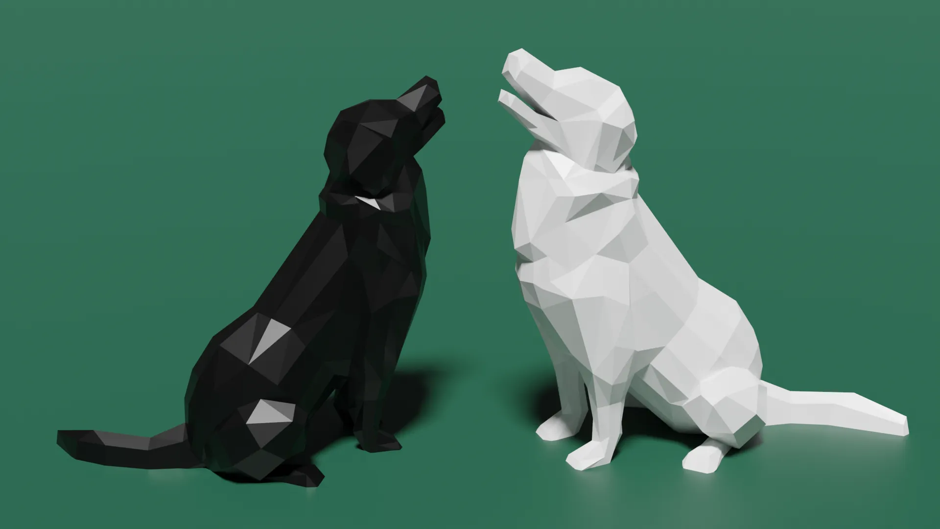 Chó Labrador Golden Retriever dễ thương làm giá đỡ đồ nhỏ