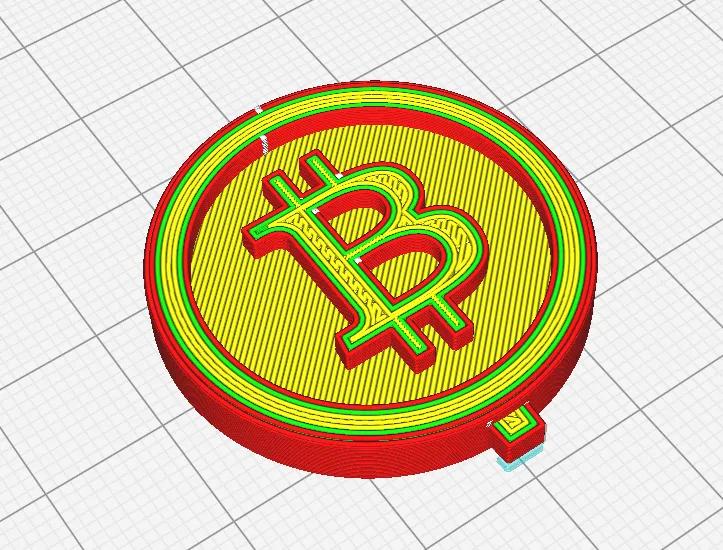 Tiền xu Bitcoin, token cho bàn chơi game