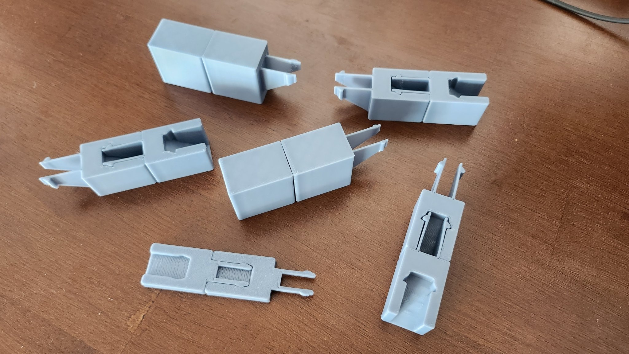 Thư viện kẹp tham số hóa OpenSCAD để kết nối các bộ phận