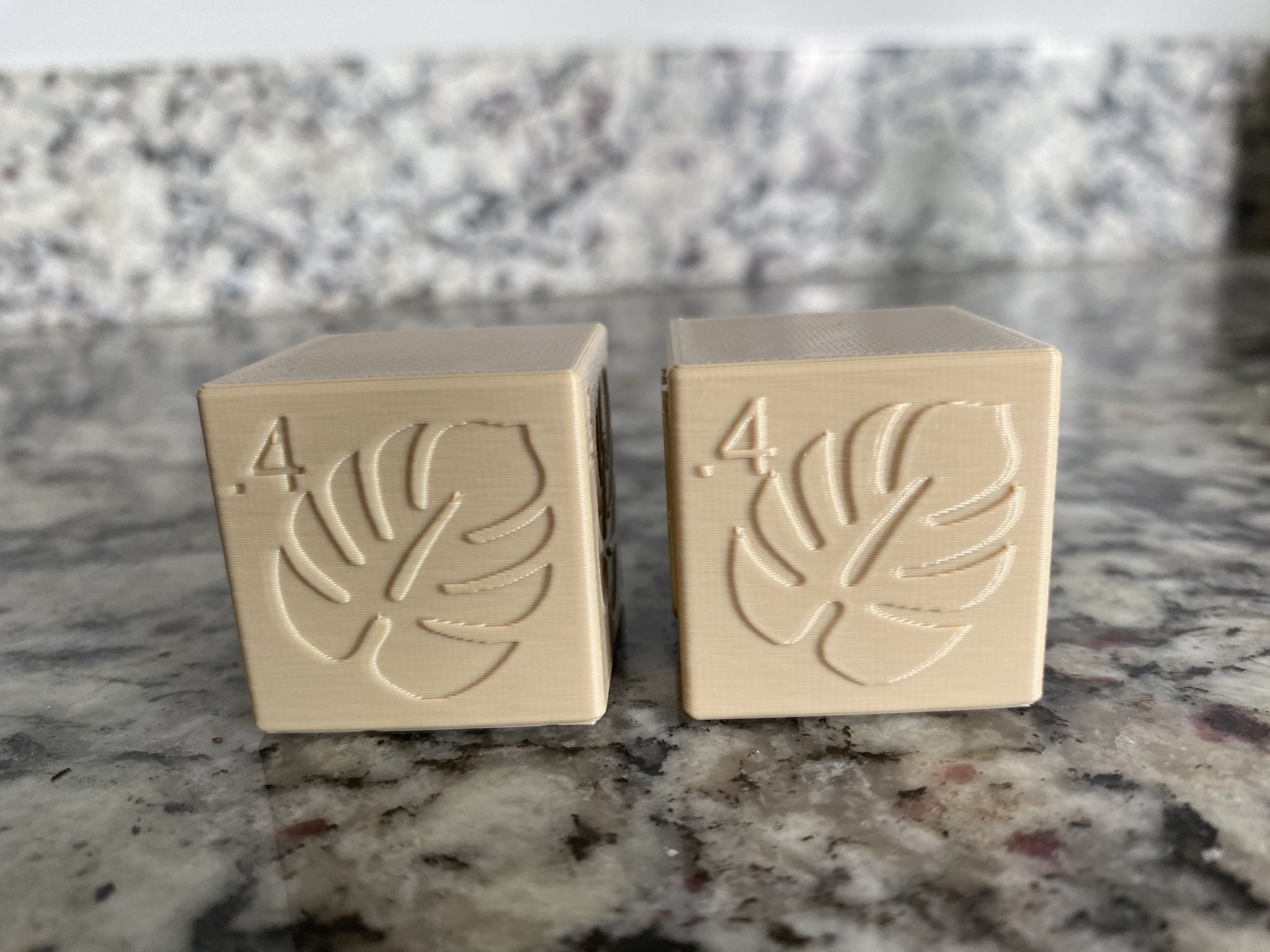 Kiểm tra thiết kế nổi với độ sâu từ 0.1mm đến 0.5mm