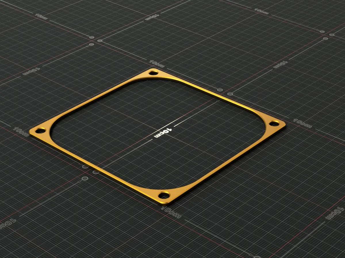 Bộ khoảng cách quạt 92mm với độ dày từ 1-10mm