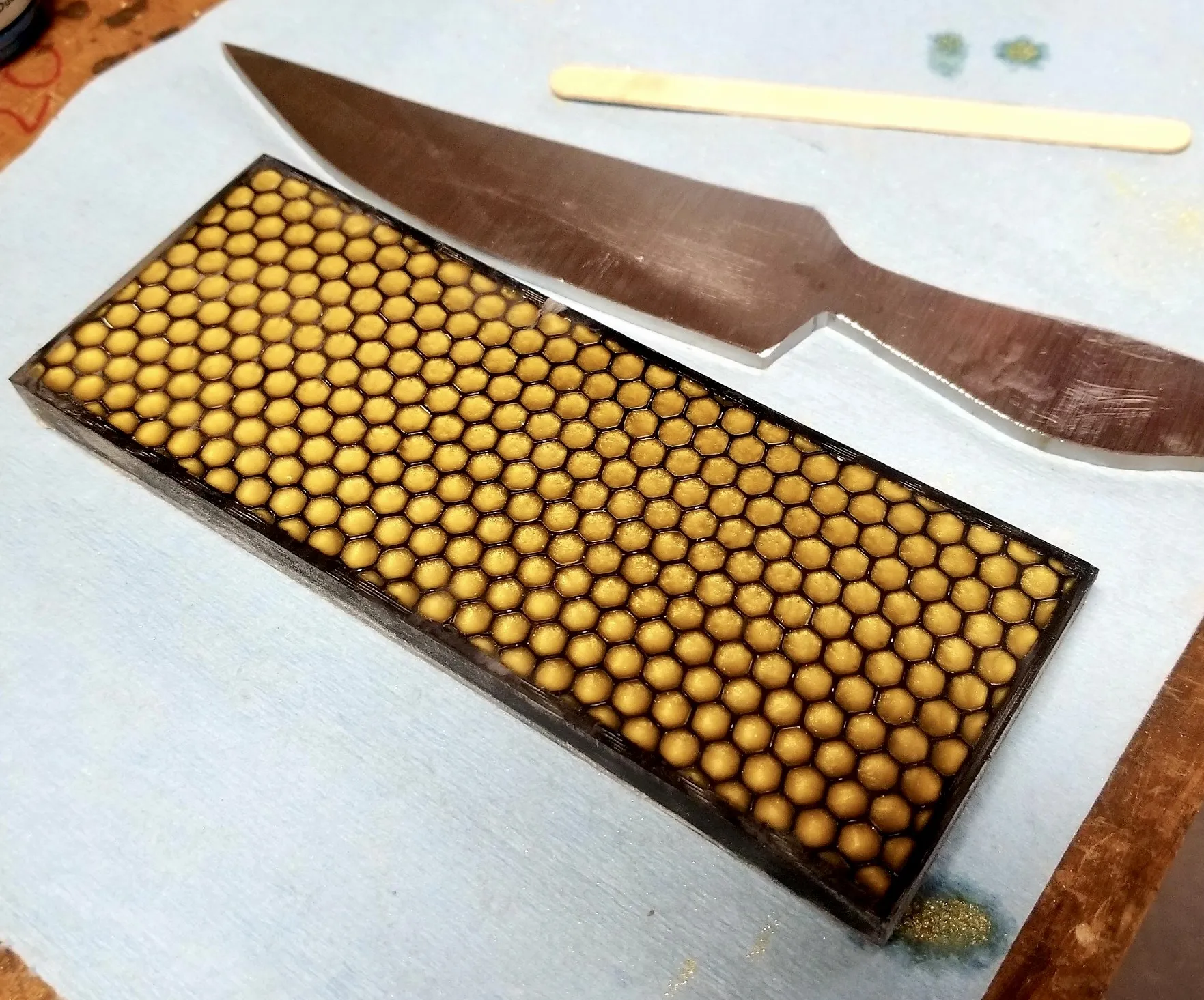 Mẫu quy cách tay cầm dao hộp 3X8