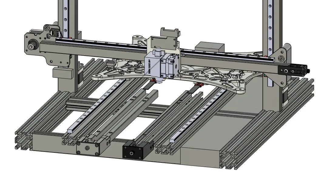 Giá đỡ và bộ điều chỉnh cho dây đai 12mm với thanh ray tuyế...