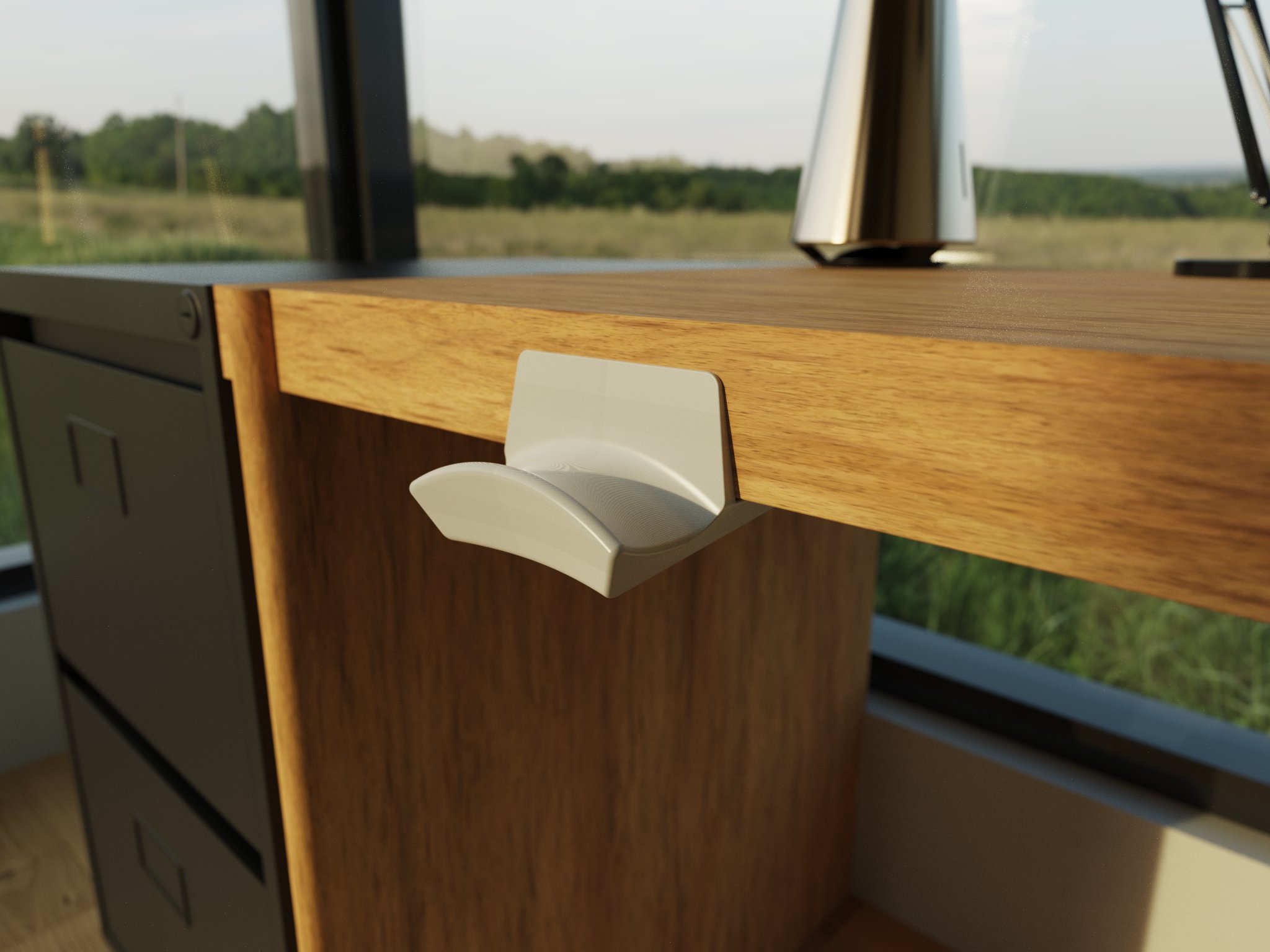 Giá đỡ tai nghe cho bàn làm việc với độ dày 19/28/38