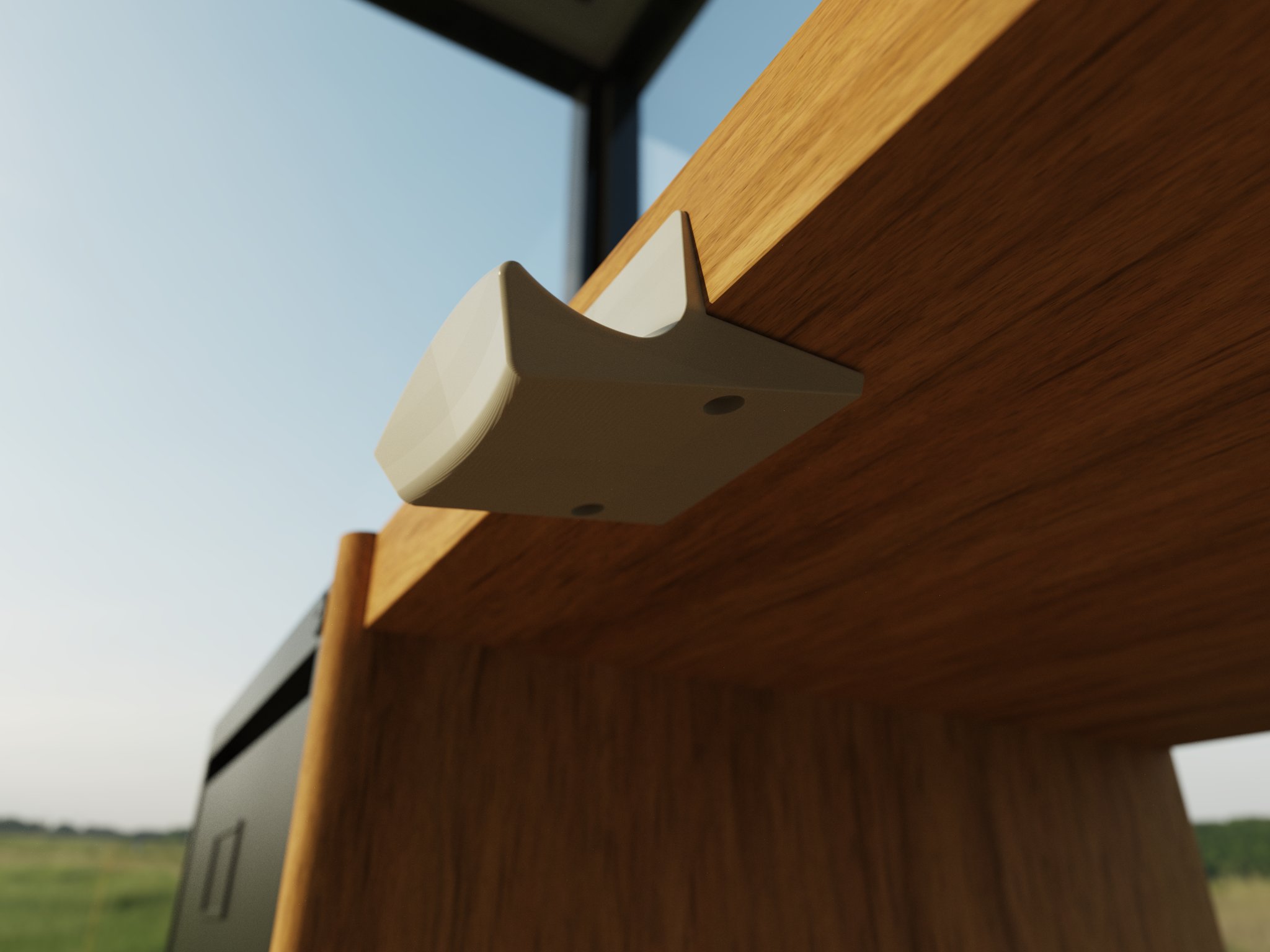 Giá đỡ tai nghe cho bàn làm việc với độ dày 19/28/38