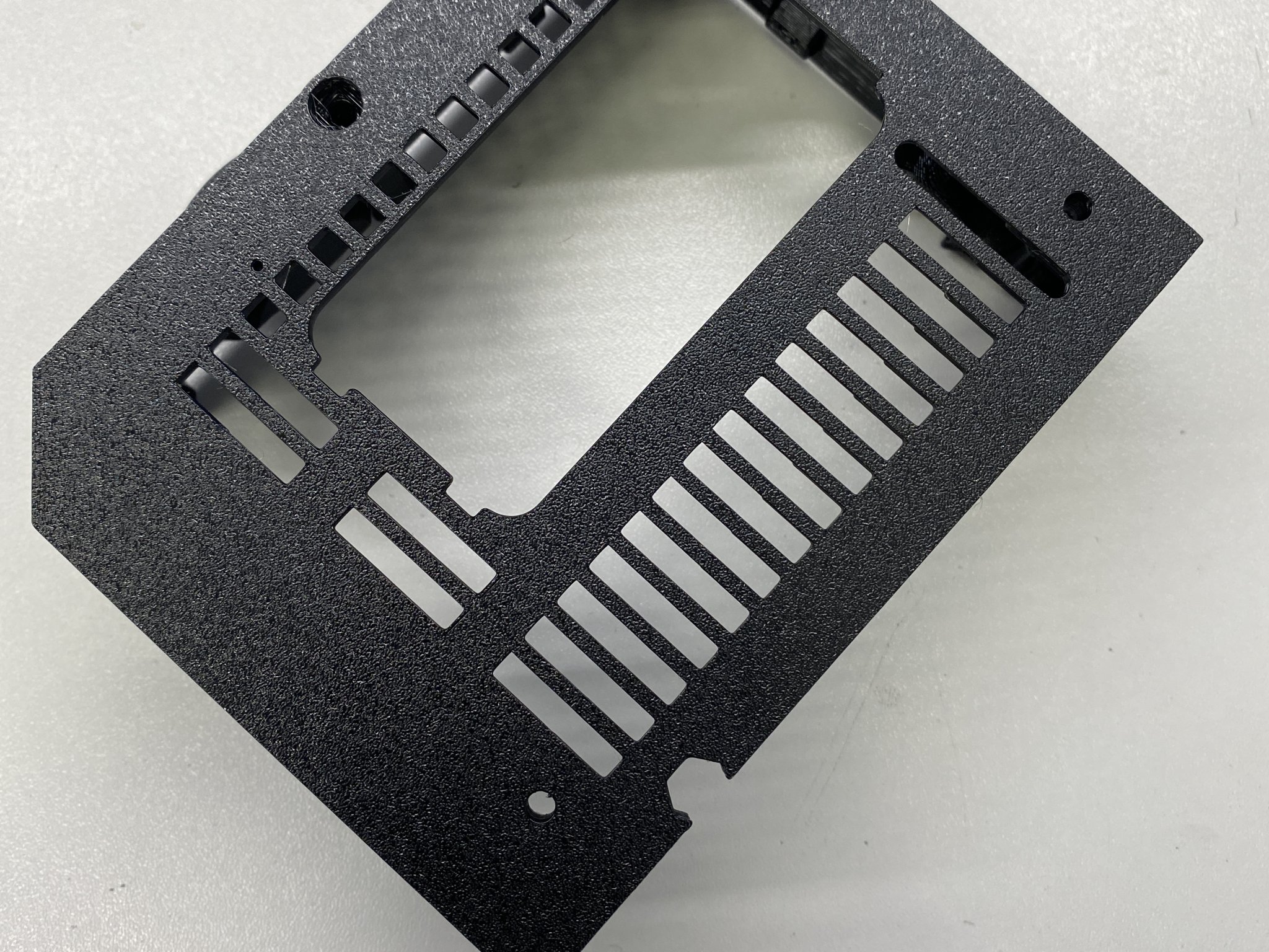 Cơ sở và cửa Einsy cho Prusa MK3S+ với chèn nhiệt M3