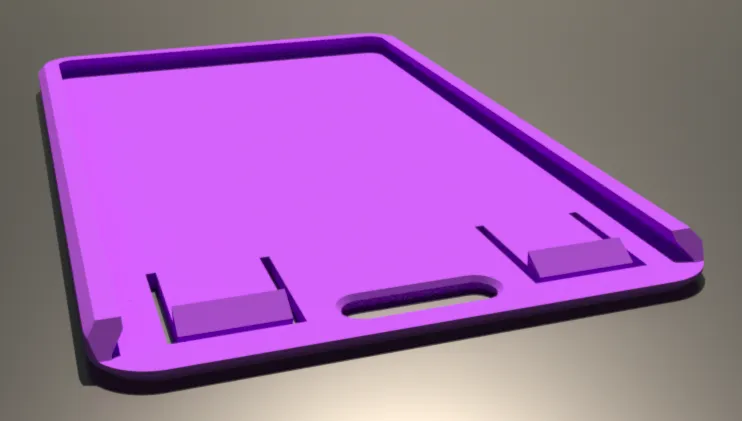 Giá đỡ thẻ ID không cần hỗ trợ, in ngay trên bàn xây dựng