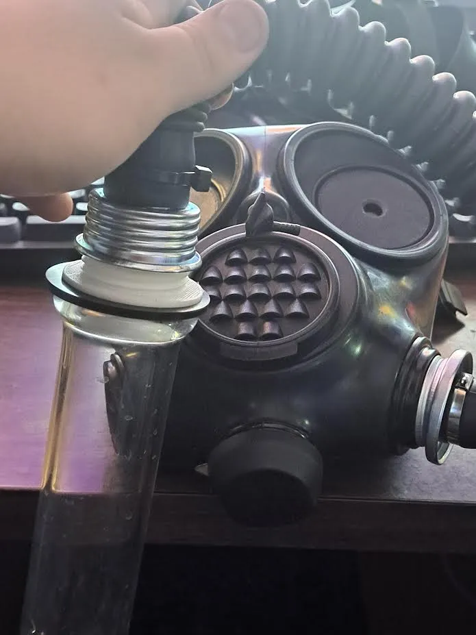 Bộ chuyển đổi bong gasmask 40 mm với đầu 35 mm