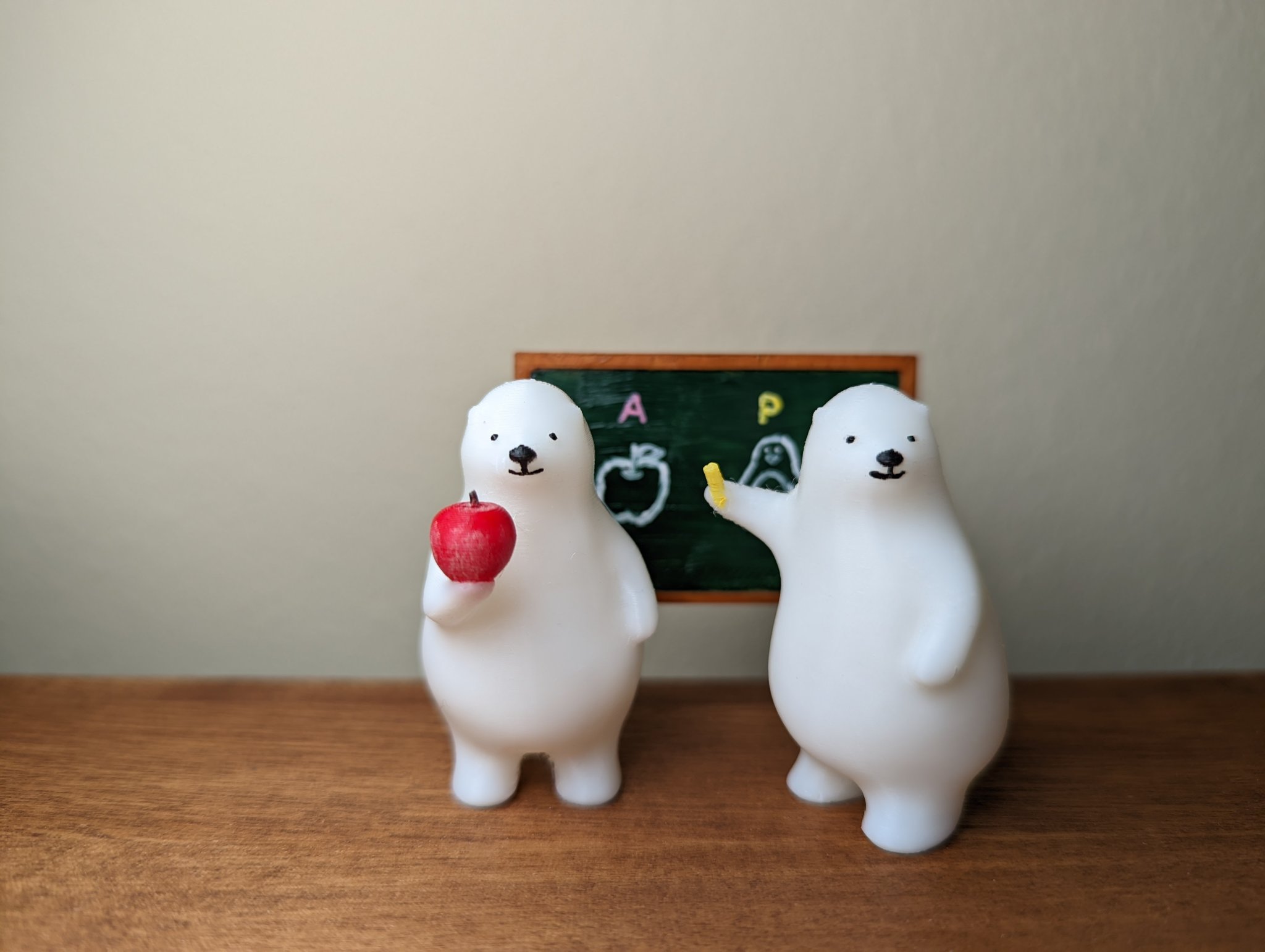 Gấu Bắc Cực dạy học trong mô hình KUMATY