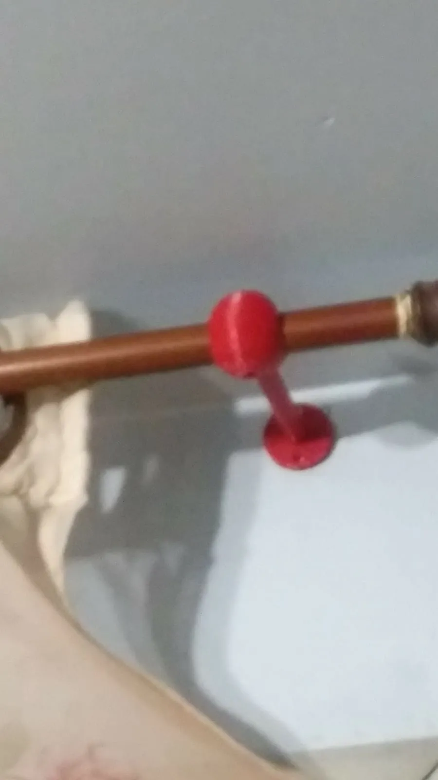 Giá đỡ cho thanh rèm cửa bằng nhựa ABS