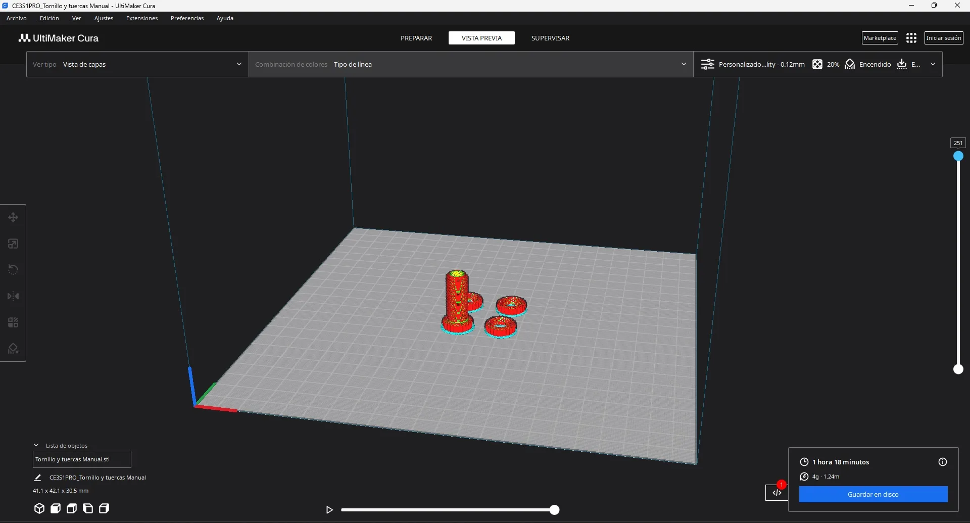Đai ốc và vít cho các dự án in 3D