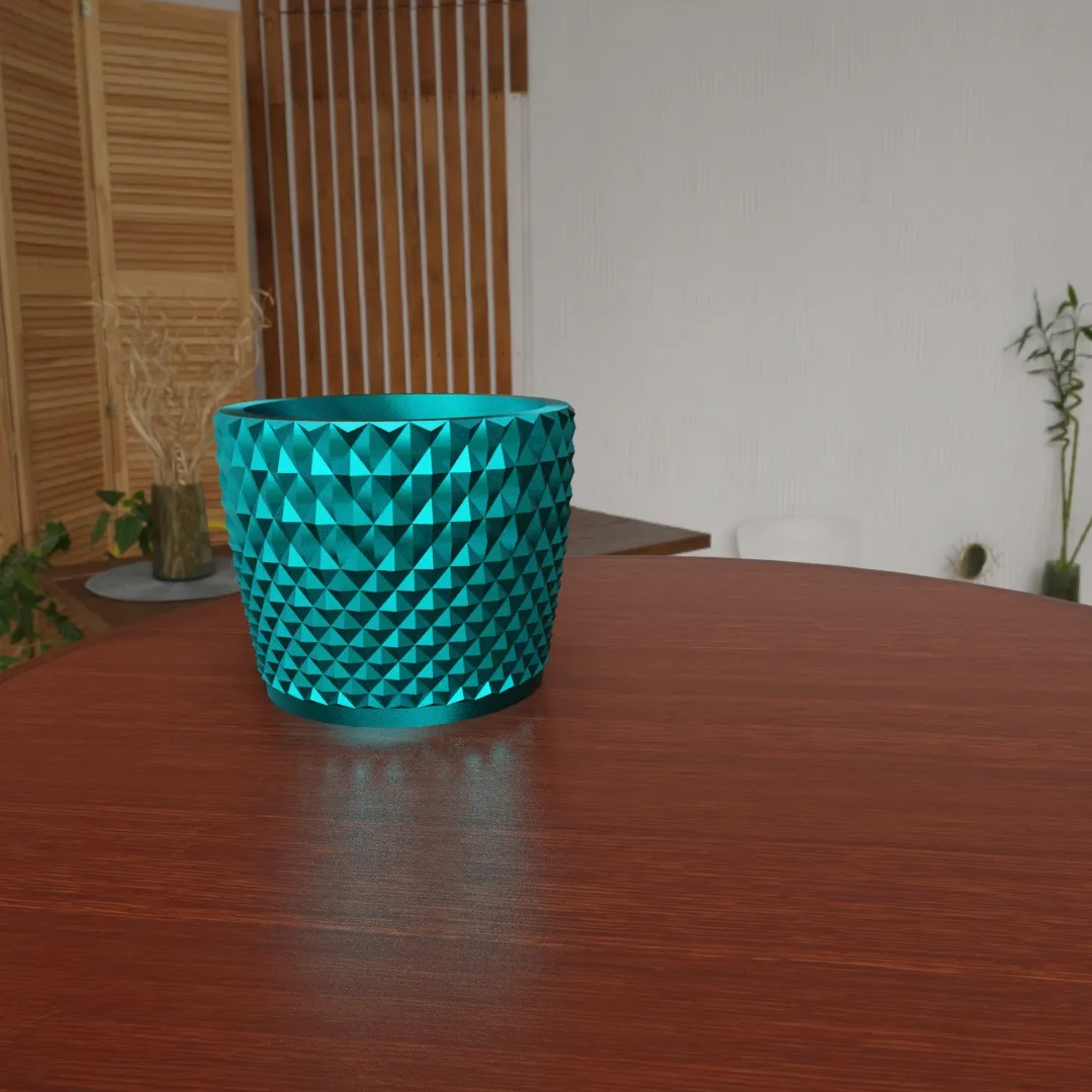 Bình hoa nổi 8 cm trang trí nội thất