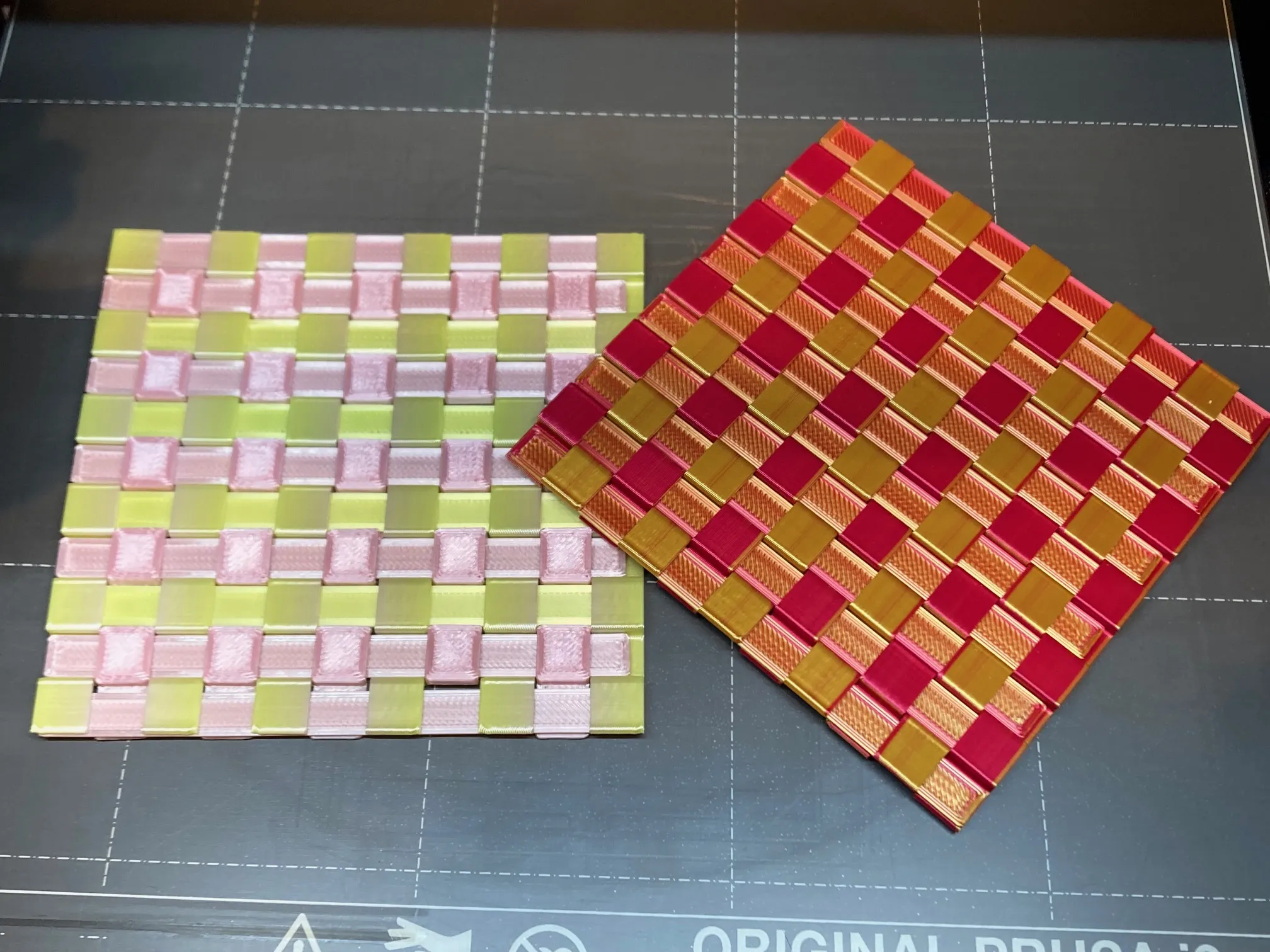 Đế lót ly họa tiết dệt đẹp mắt