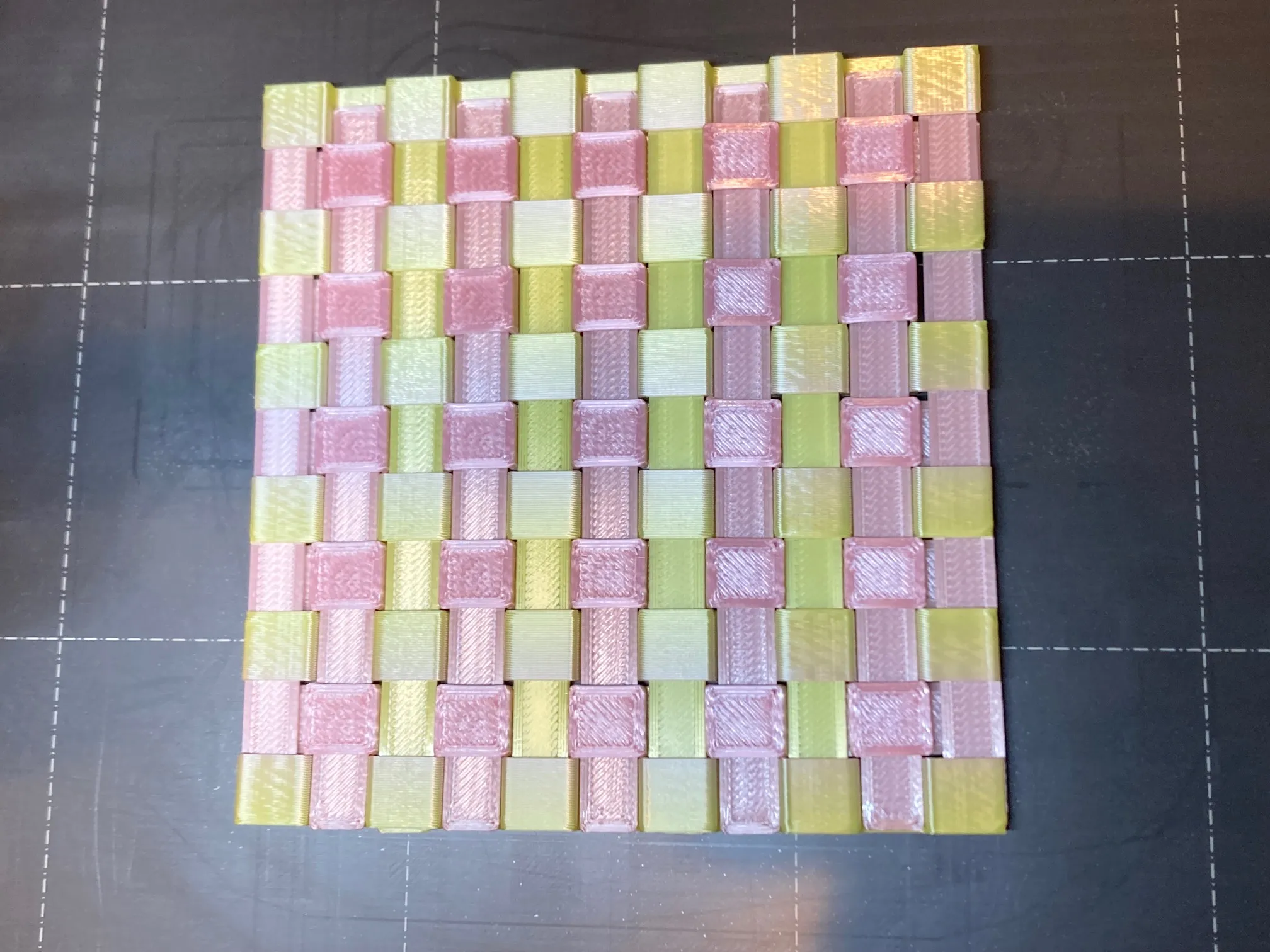 Đế lót ly họa tiết dệt đẹp mắt