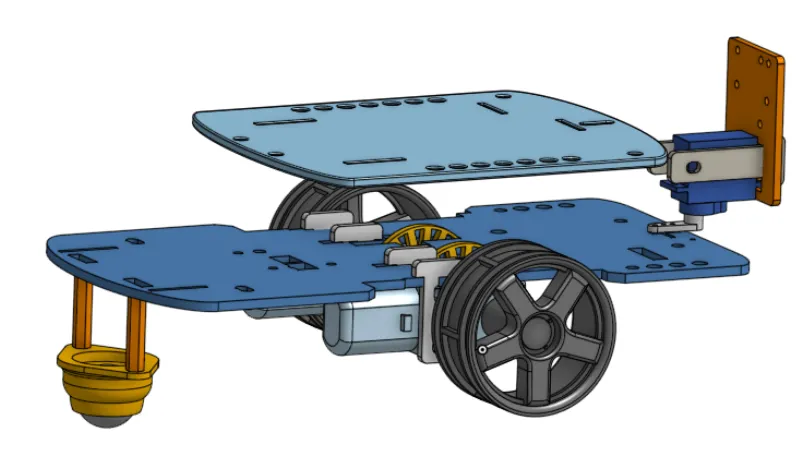 Phụ kiện thay thế cho GoPiGo v2 in 3D