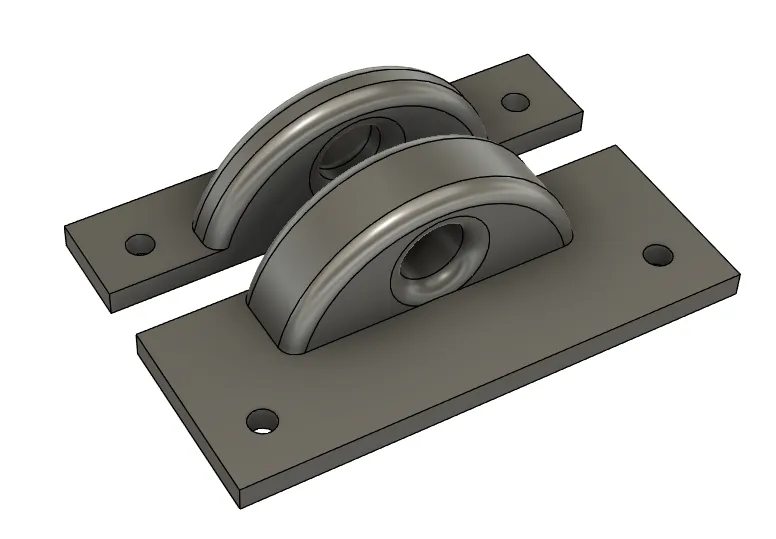 Giá đỡ hai mảnh cho khóa