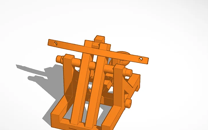 Mangonel La Mã - Vũ khí bắn đá cổ đại