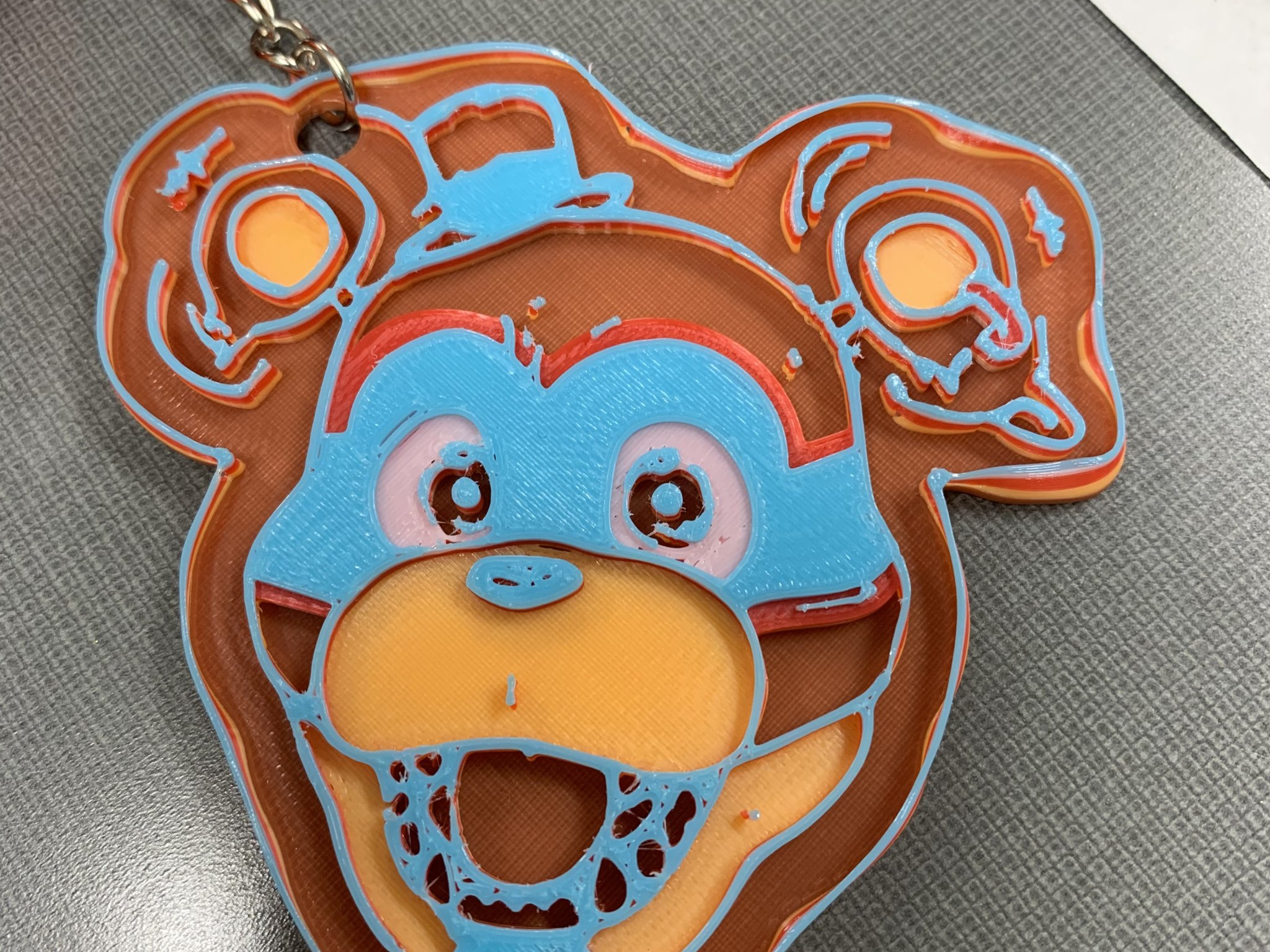 Biểu tượng FNAF Security Breach với màu sắc thay đổi