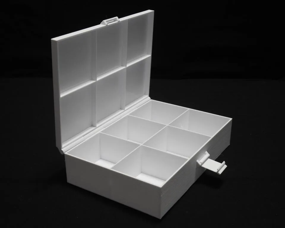 Máy tạo hộp bản lề filament tùy chỉnh bằng OpenSCAD