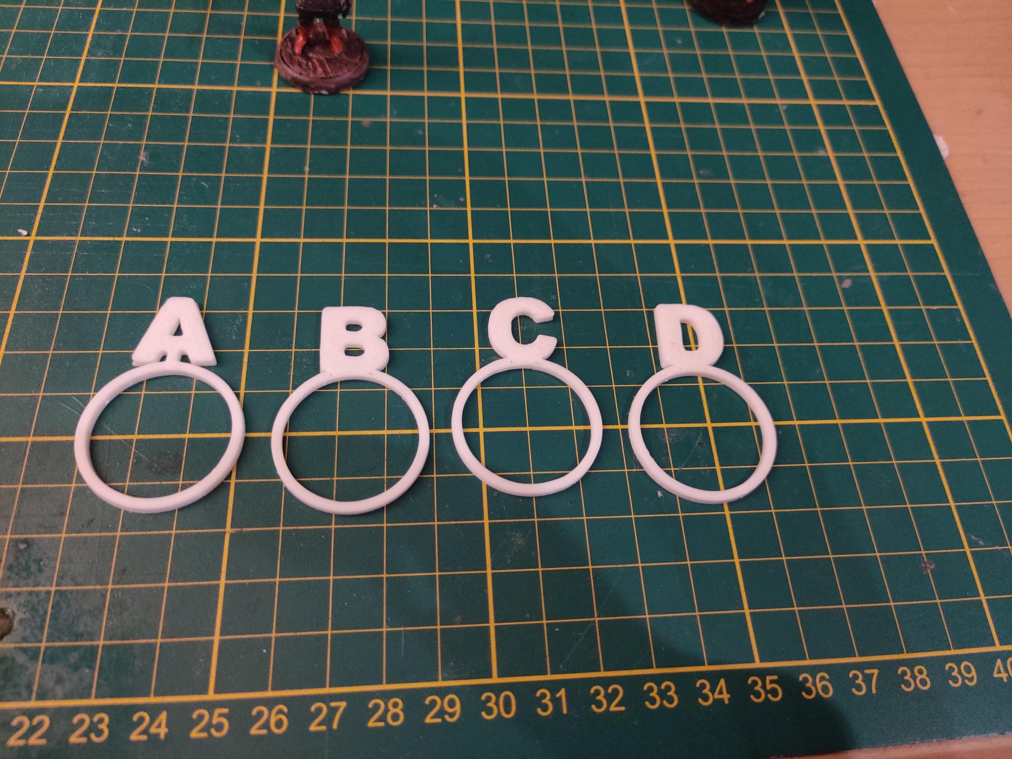 Dấu hiệu đánh dấu quái vật DND cho trò chơi bàn giấy