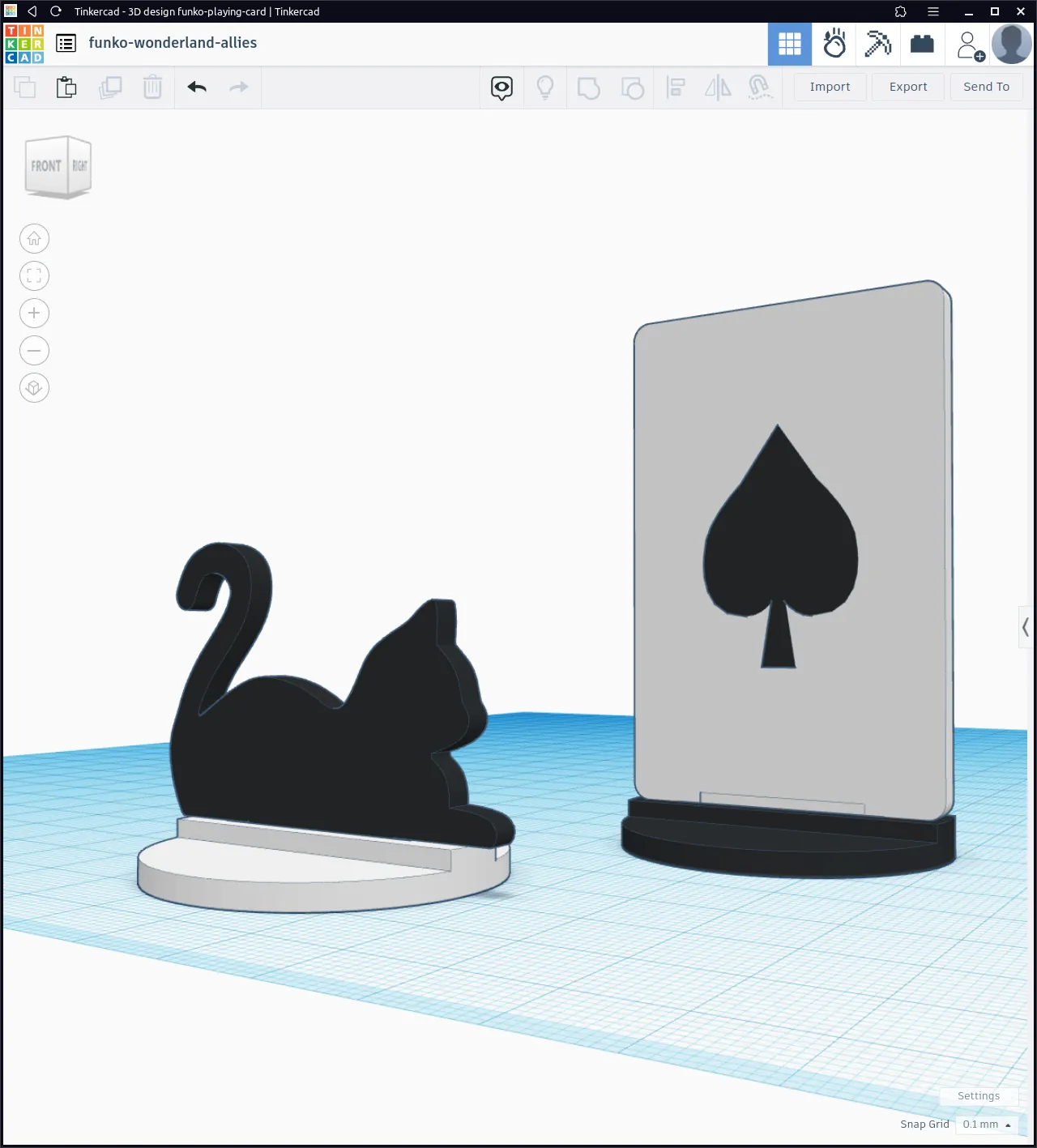 Đồng minh mèo con và lá bài trong Funkoverse™