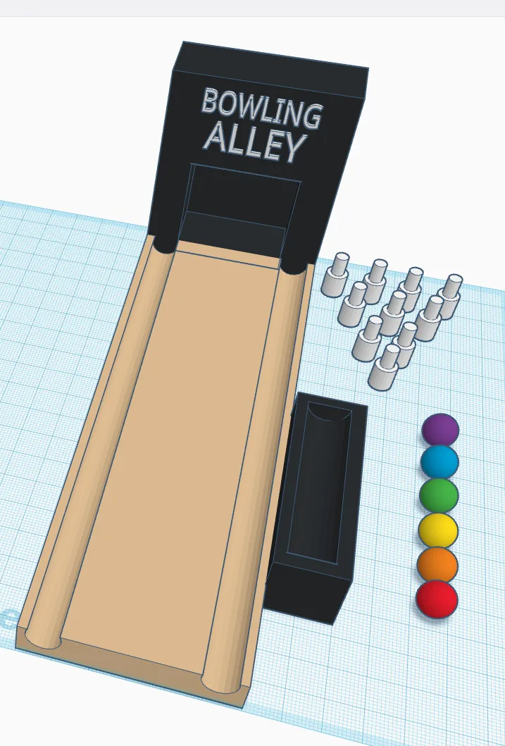Sân chơi bowling mini để bàn