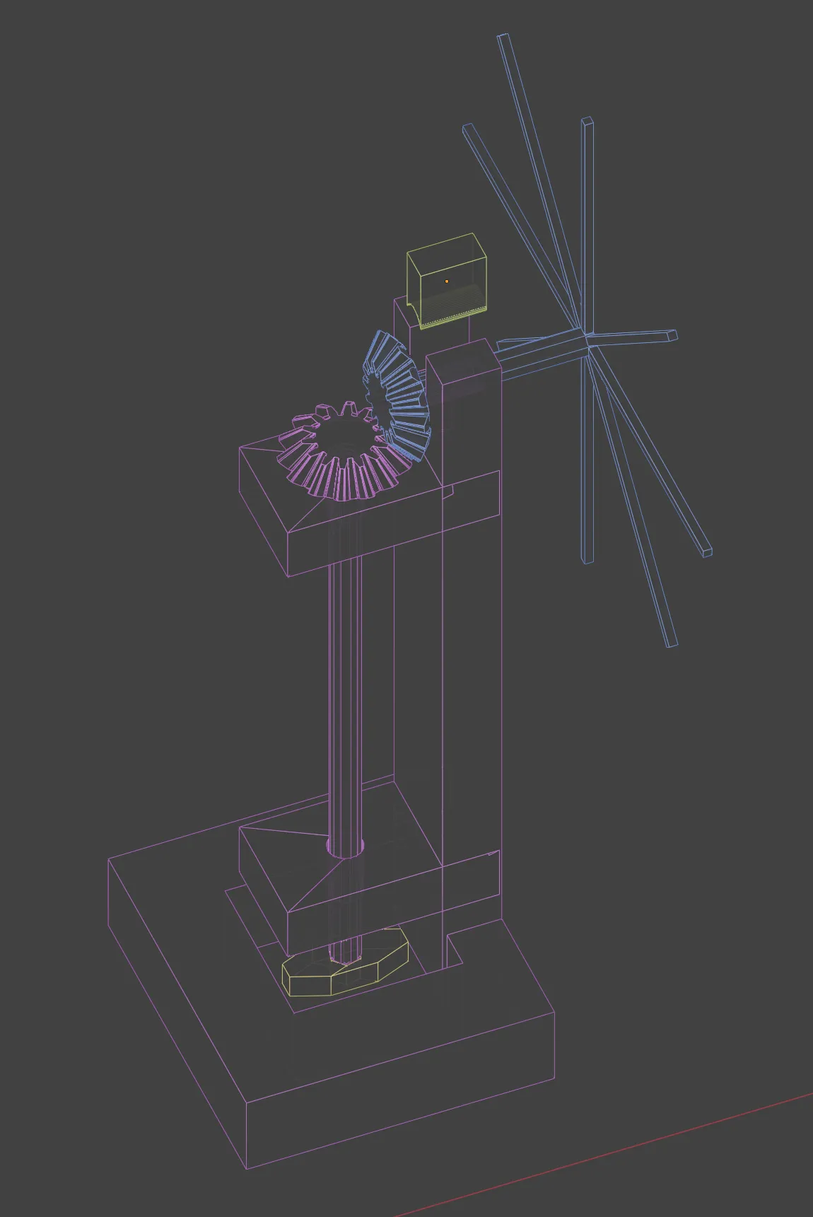 Cơ chế cối xay gió cho bản đồ papercraft Final Fantasy Tactics