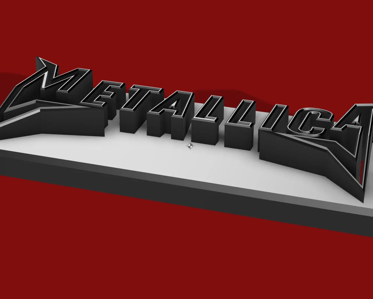 Mô hình nghệ thuật fan Metallica bằng kim loại