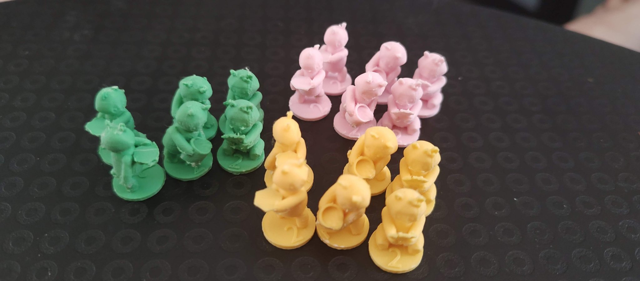 Chibi gấu trúc Baby trong trò chơi Takenoko