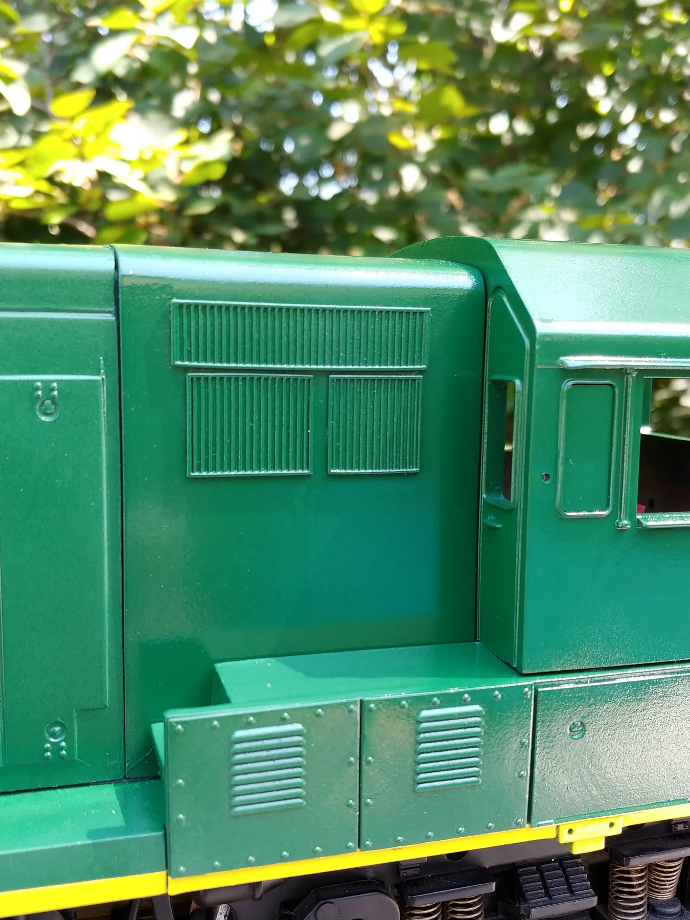 Mô hình phần kitbash GE U33B phía sau buồng lái