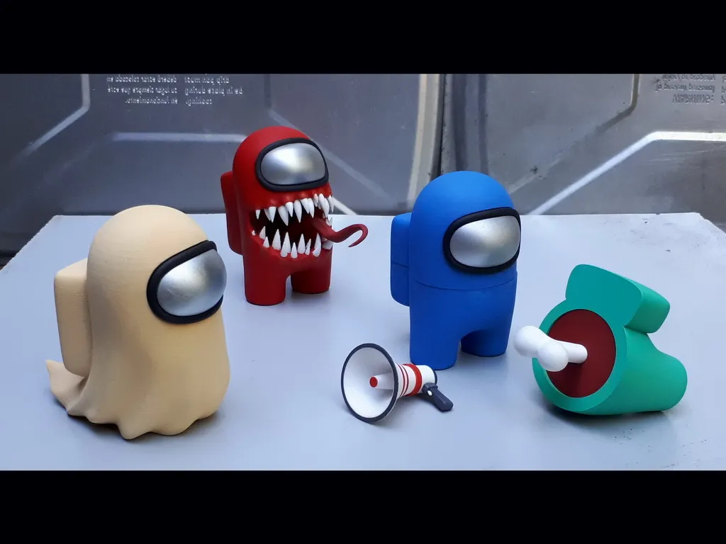 Nhân vật Among Us: phi hành đoàn, ma, và kẻ mạo danh