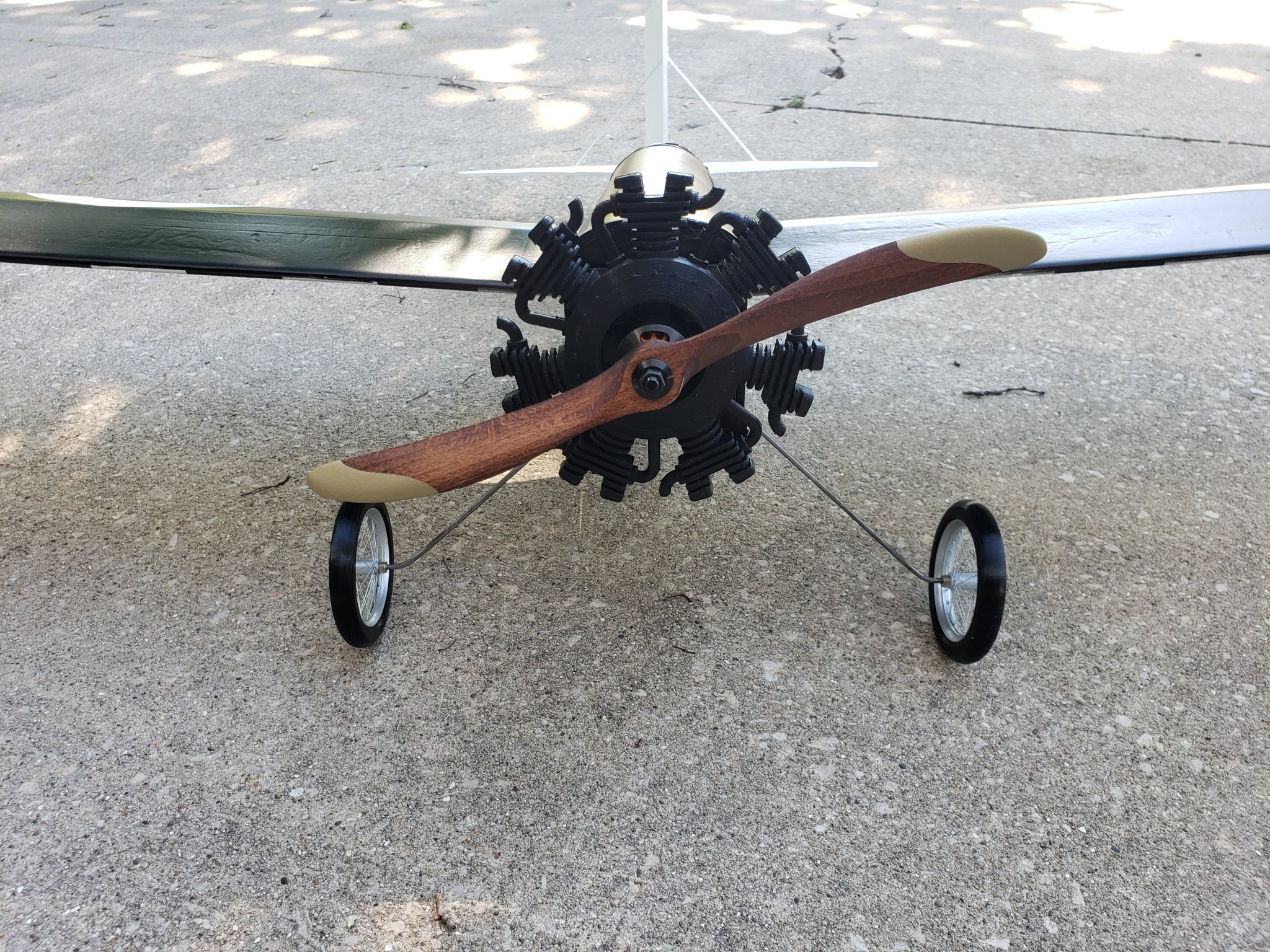 Động cơ giả lập dạng tròn 9 xi-lanh cho máy bay RC 28mm