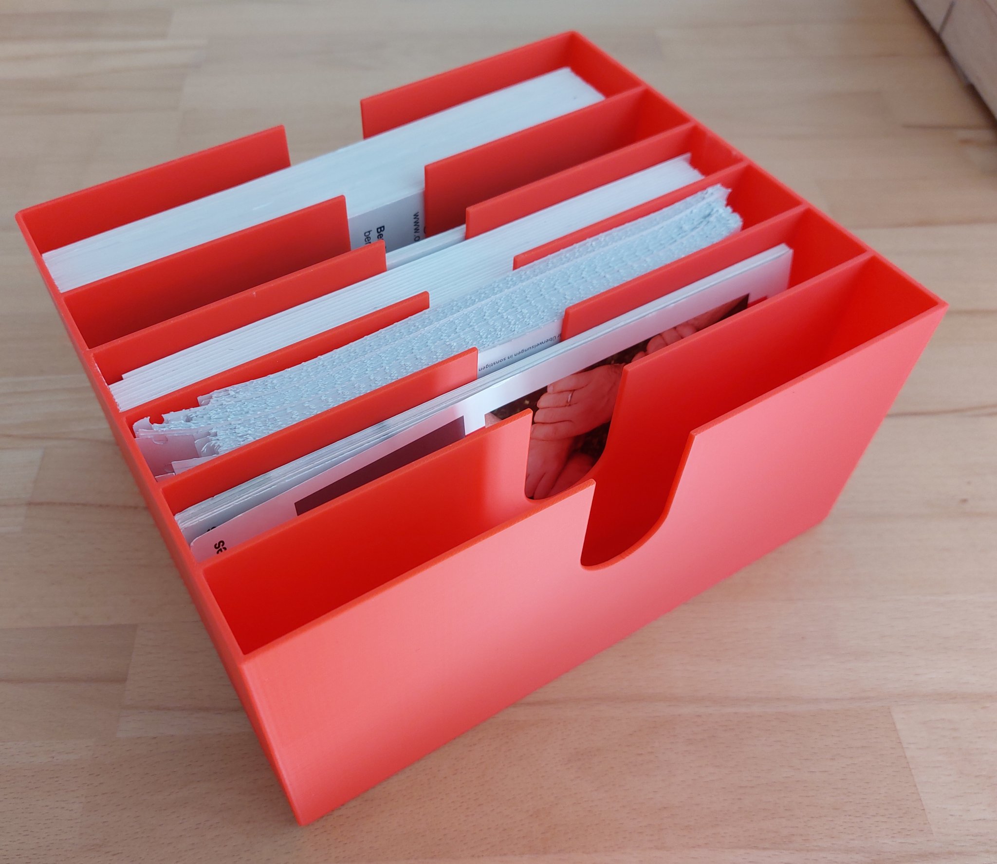 Hộp phân loại tờ rơi DIN Lang cho Eurobox 40x60cm