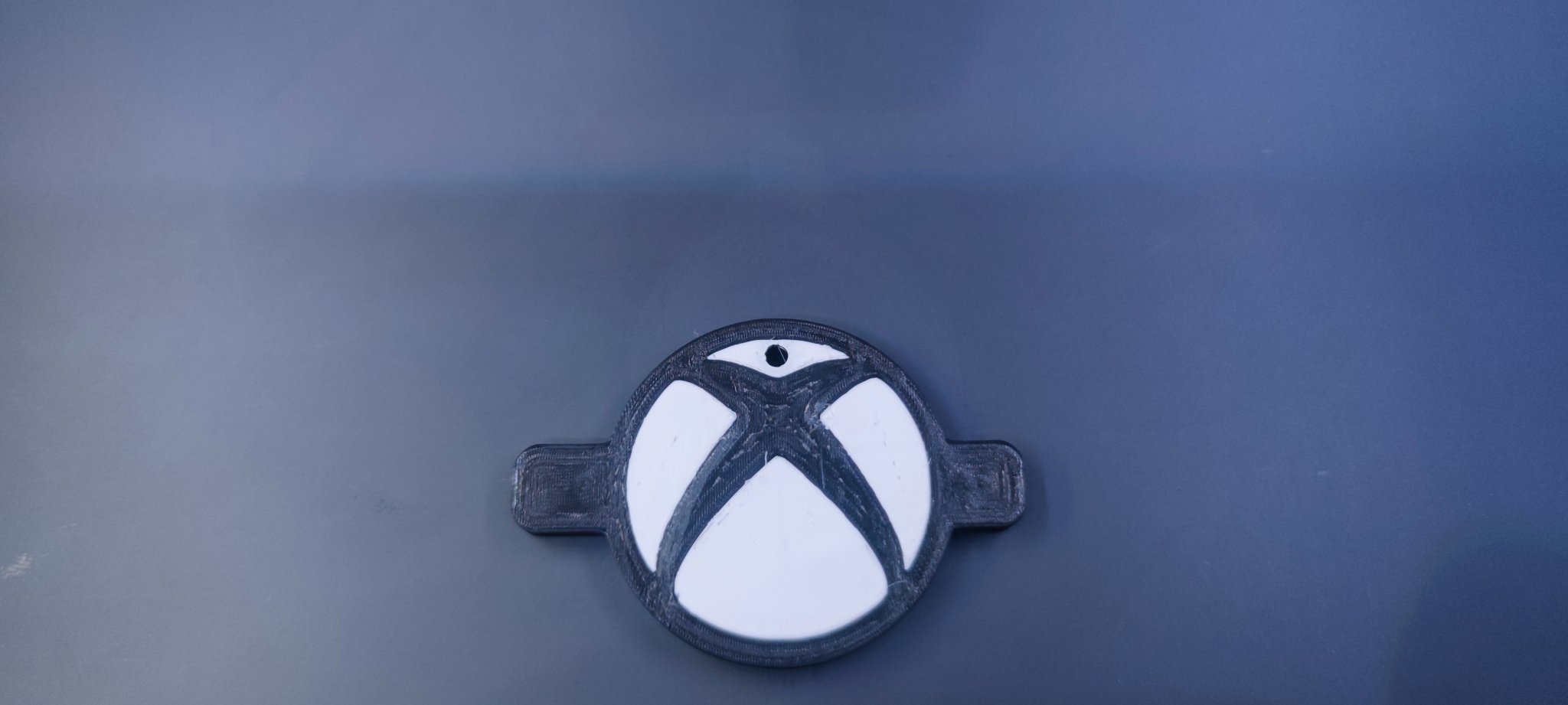 Móc khóa Starfield hai mặt với logo Xbox