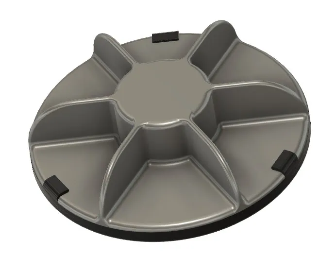 Cánh quạt gắn vào cho Prusa CW1/CW1S sử dụng nam châm 20x6x2mm