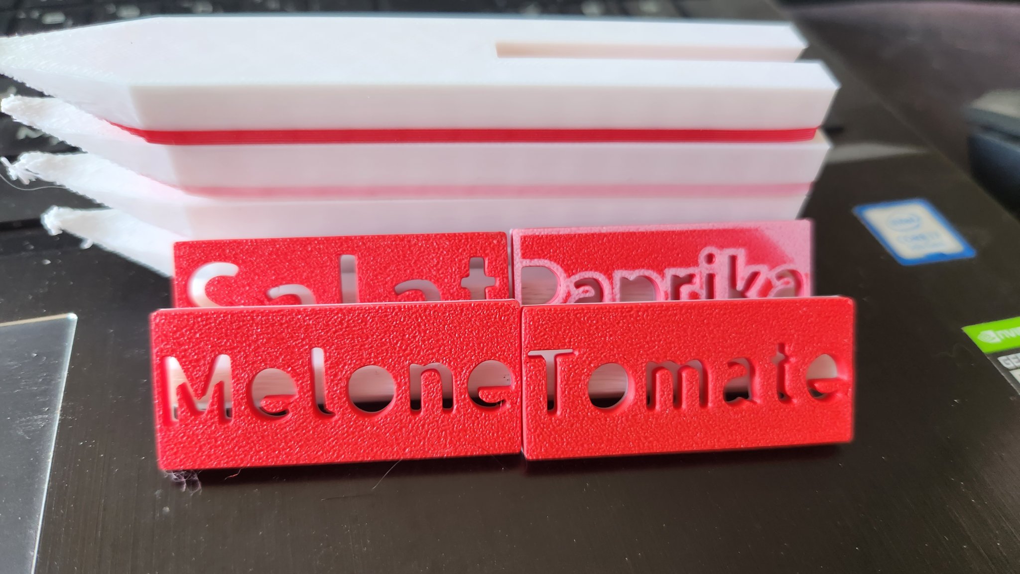 Biển báo rau củ dài 13 cm cho vườn