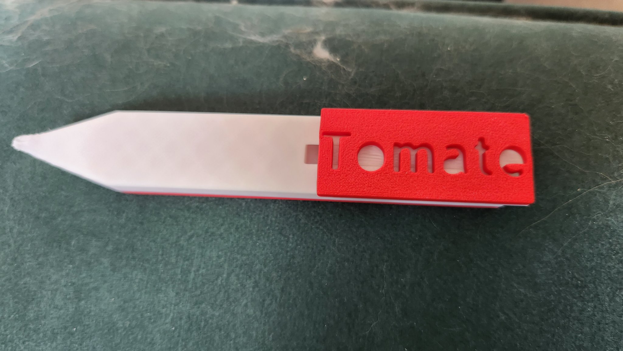 Biển báo rau củ dài 13 cm cho vườn