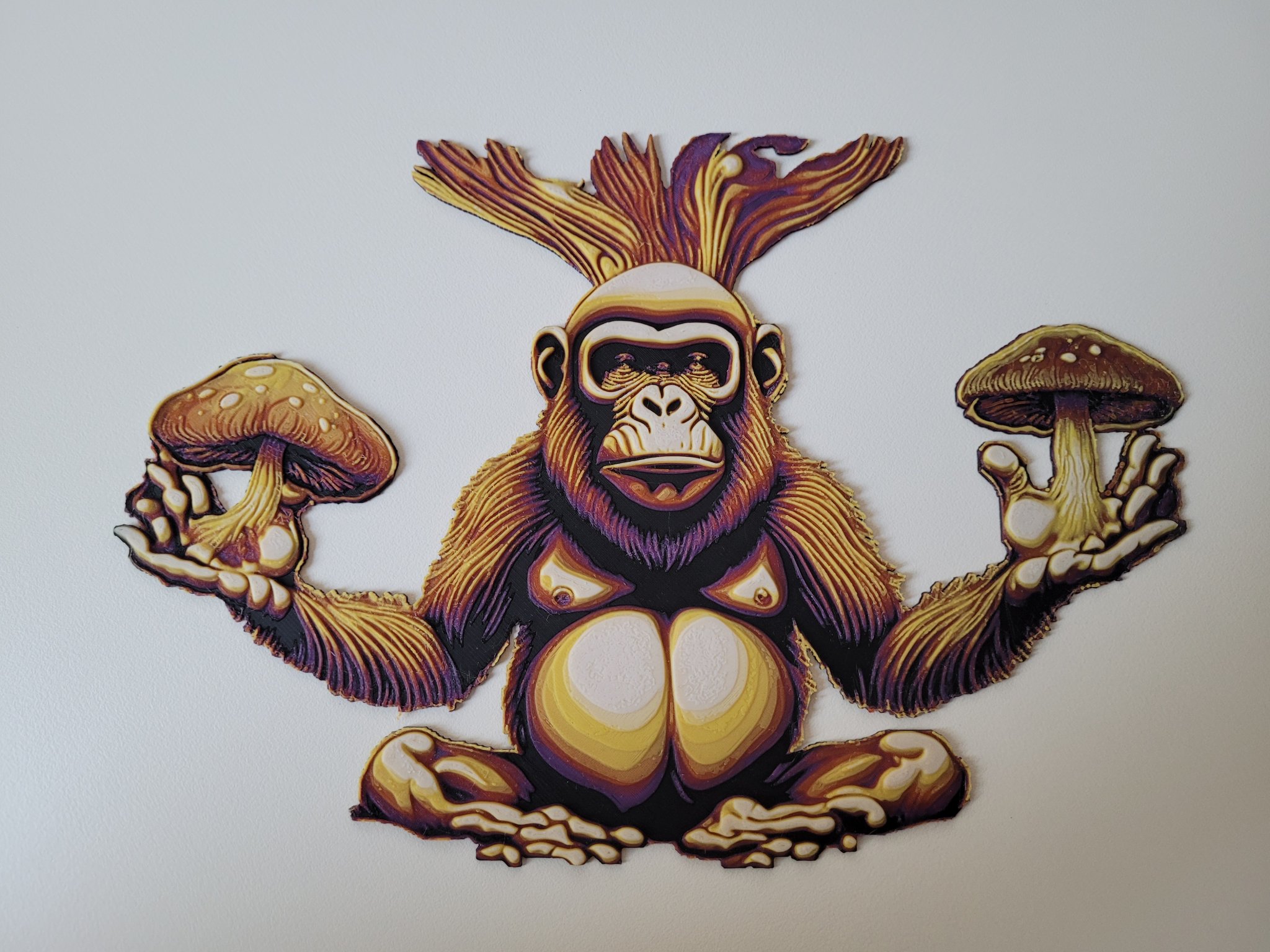 Ape Nấm Đá - Tác phẩm nghệ thuật từ HueForge