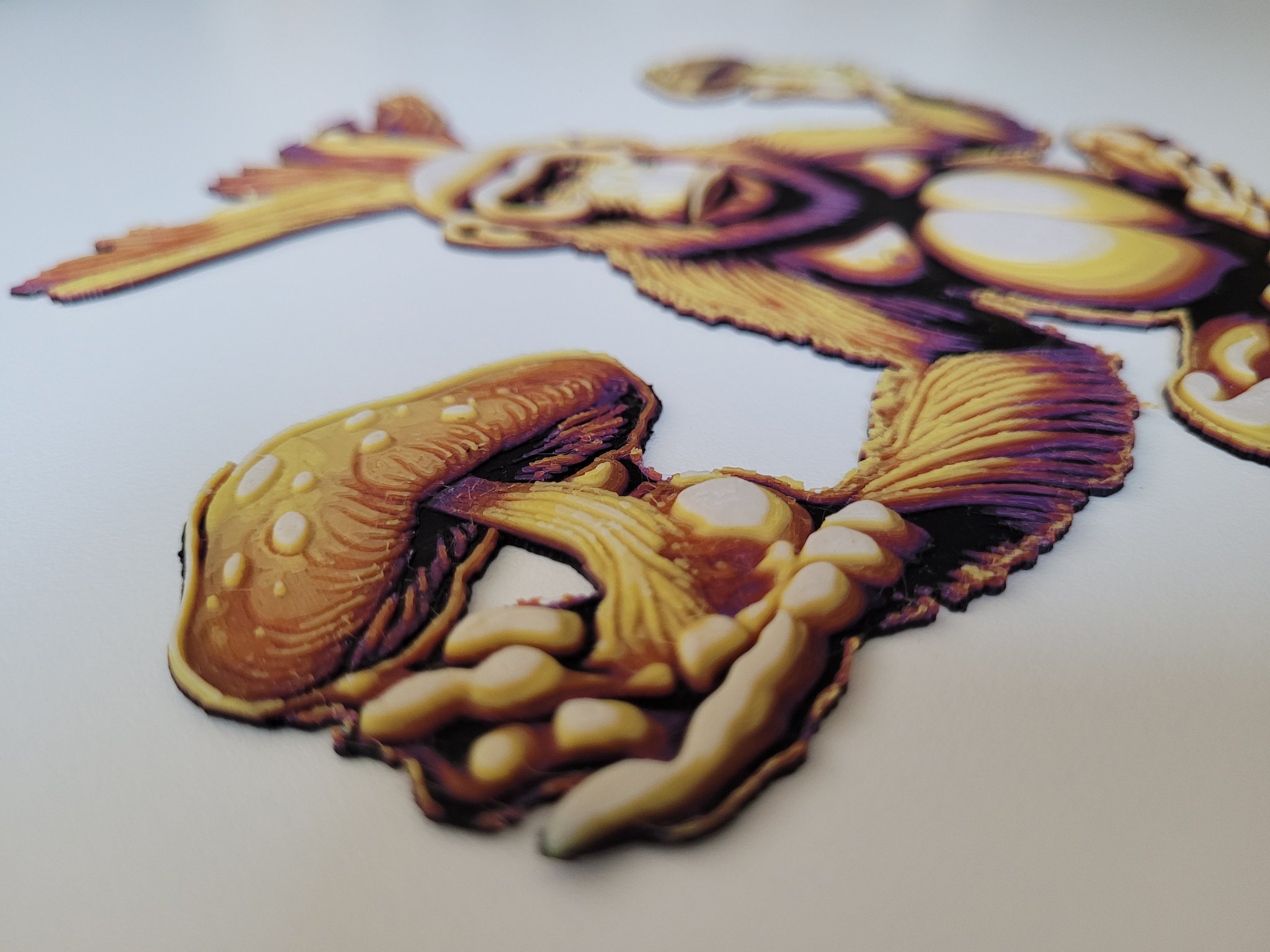 Ape Nấm Đá - Tác phẩm nghệ thuật từ HueForge