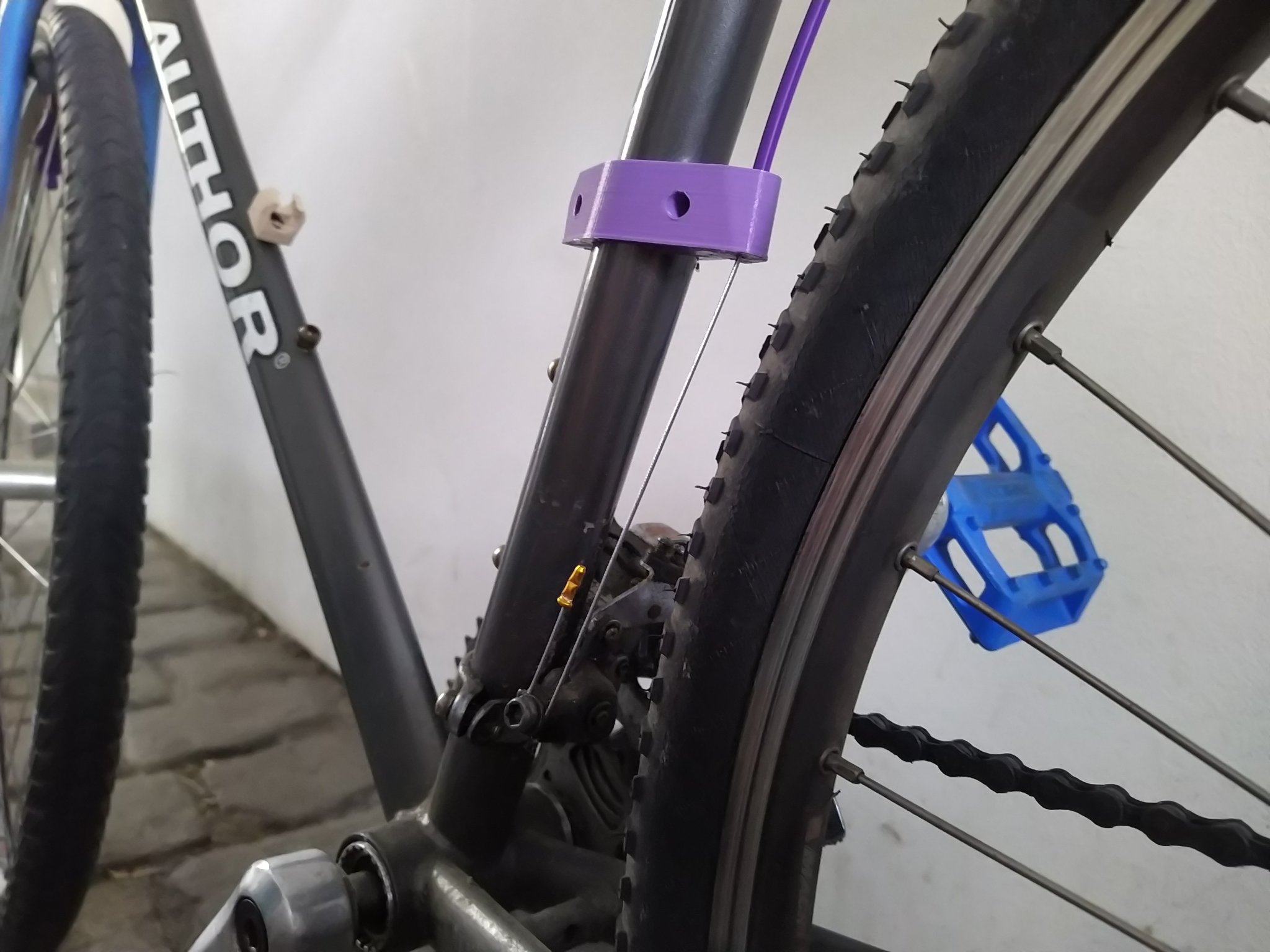 Khung ống cáp chuyển số phía trước cho xe đạp