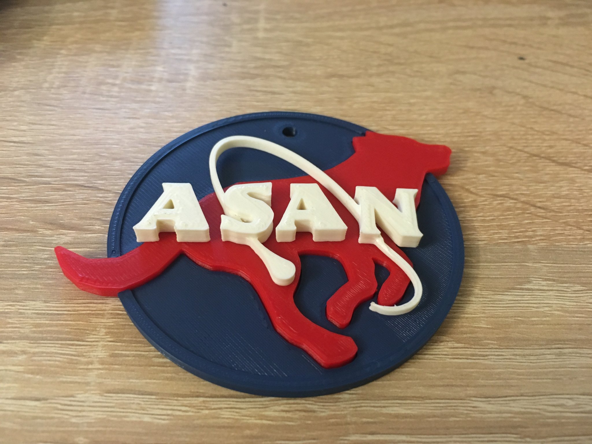 Biểu tượng chú chó Asan - NASA ngược lại