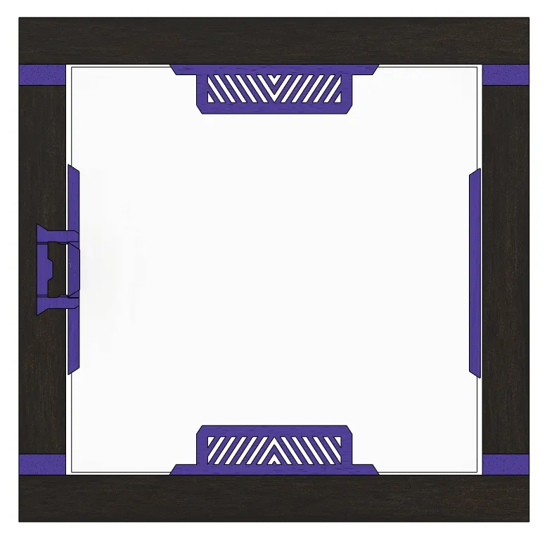 Thông gió cho vỏ IKEA LACK với thiết kế tiện lợi