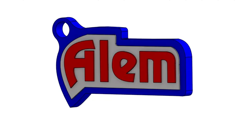 Móc khóa hình bánh quy Galletitas Alem