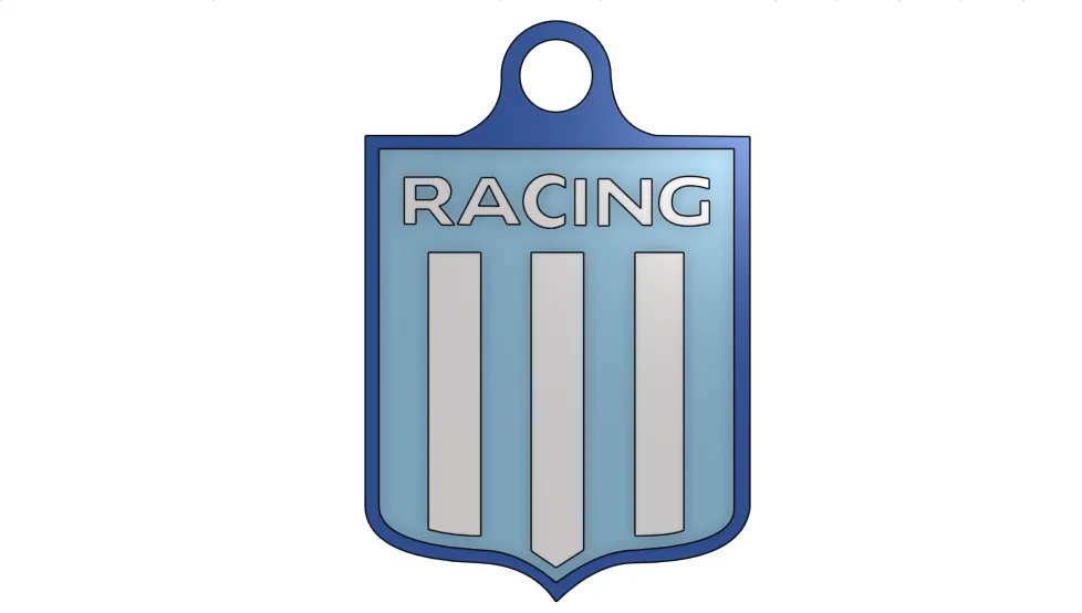 Móc khóa của Câu lạc bộ Bóng đá Racing